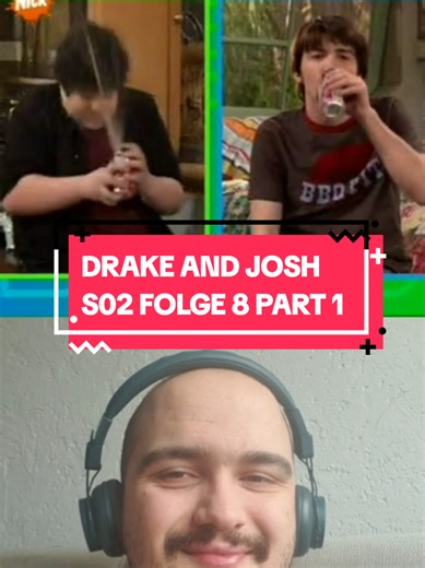 DRAKE AND JOSH S02 FOLGE 8 PART 1 #Drakeandjosh #whattowatch #nickelodeon #reaction #fyp