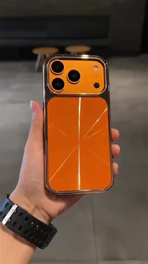 High-Quality Shockproof iPhone Case with Aurora Back Panel