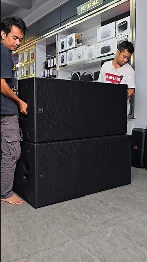 JBL Sound System Test: VRX932LAP Line Array & SRX928S Subwoofer #soundsystem #audio #loudspeaker