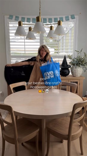 serving handmade witchy couture 💅🧙‍♀️ @stephleighworthy #fivebelow #fivebelowfinds #fivebelowfind #fivebelowhaul #halloween #fivebelowhalloween #tiktokhalloween #halloweenvibe #diy #halloweendecor | Five Below