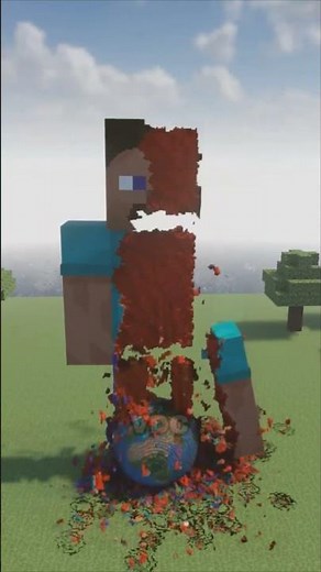 Small To Big Planets VS Giant Steve #Teardown #Minecraft