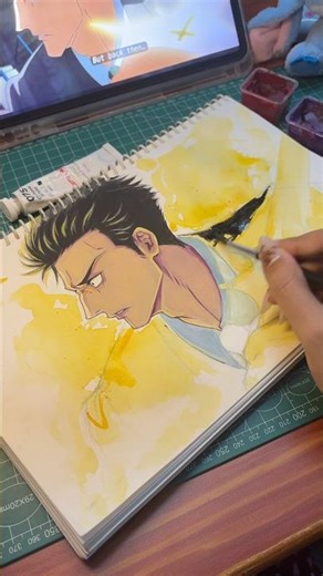Drawing Higuruma - Jujutsu Kaisen #shorts #arttrend