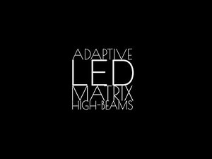 Adaptive LED Matrix High Beams Demo