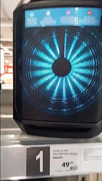 philips tax2208 speaker startup and shutdown.