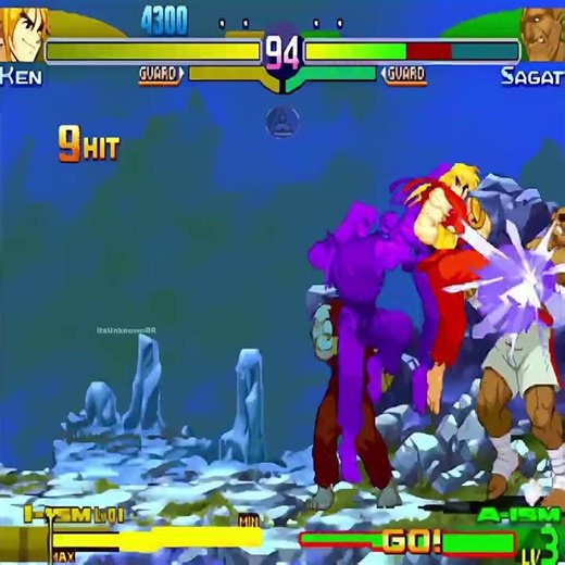 1 7M views · 52K reactions KEN UNLEASHED! 🔥 Insane in Street Fighter Alpha 3 MAX #retrogaming #re