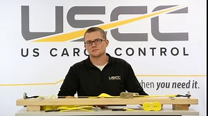 US Cargo Control 2 Inch Wide x 24 Foot Long Ratchet Strap with Wire Hooks, Red Tiedown Strap with Double J Hooks, Secure Cargo with Ease