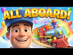 ✨ Choo-Choo Train Adventure 🚂 | Fun Kids Cartoon | Bevlyn Kidzworld | Nursery Rhymes & Kids Songs