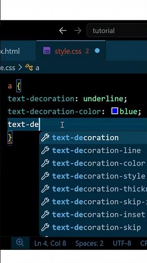 Day 42/100 CSS Series | Text-Decoration Explained (Underline, Overline & More)