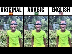 Kid Sings Go Diego Go Original vs Arabic vs English
