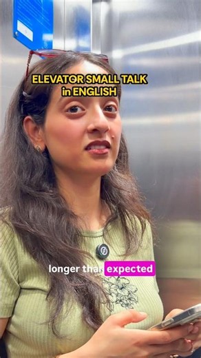 Elevator Small Talk in English #english #learning #learnenglish #vocabulary #fun