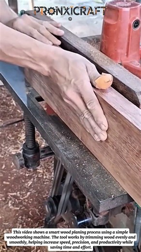Smart Wood Planing Process | Fast & Efficient DIY Woodworking Machine