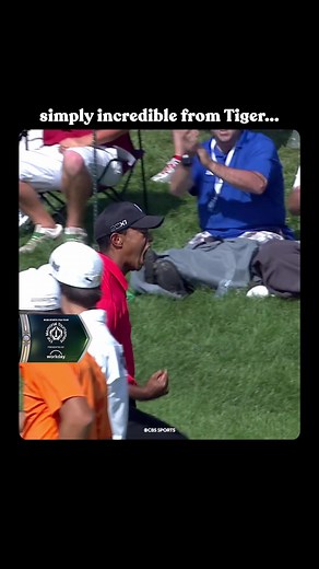 Tiger Woods flop shot and hole-out at 2012 Memorial