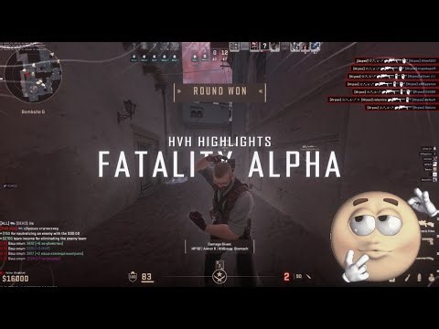 #cs2 FATALITY.WIN ALPHA IS CRAZY! HvH Highlights (6-7K) [FATALITY SUB GIVEAWAY]