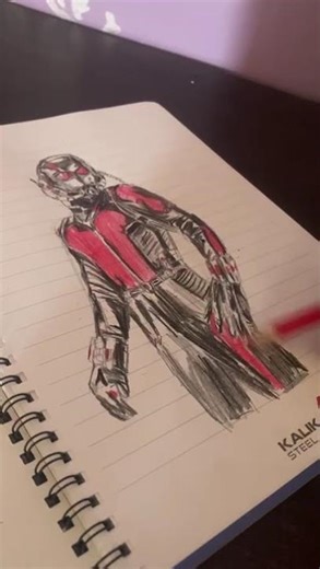 Ant man drawing