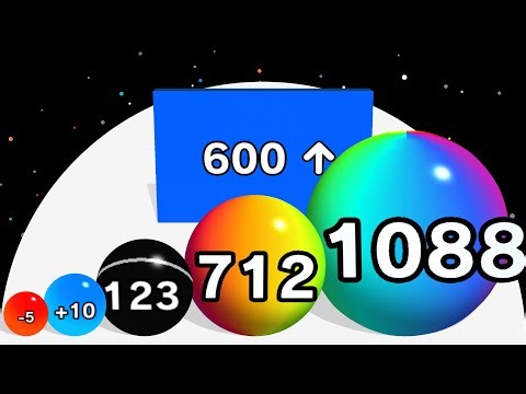 Max Level Number Ball! - CALCULATE BALL (ASMR Math Games) #gameluctus