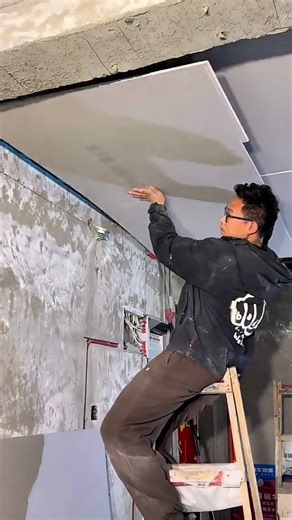 Installing drywall panels securely on blue metal framing