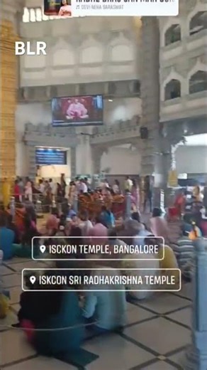 ISKCON temple 🛕 #iskcontemple #iskon #bangalore