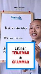 TRANSLATE exercise = Grammar practice + vocab. #grammar #Vocabulary #English