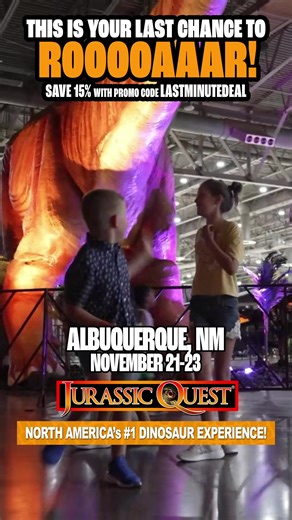 2.5K views · 22 reactions | 練 Jurassic Quest is ROARING into the...