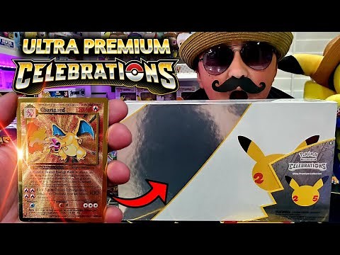 *BEST CHARIZARD CARD EVER* Greatest Pokemon Card Product Of All Time! Ultra Premium Celebrations Box