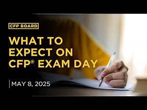 What to Expect on Exam Day Webinar, 5-8-25