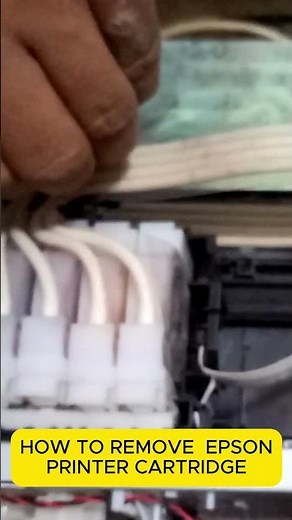 How to Remove Epson Printer Cartridge for Cleaning Purposes?