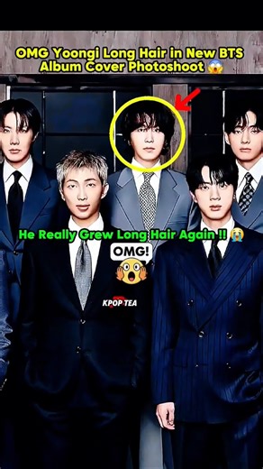 OMG😱Yoongi New Long Hair for Arirang Photoshoot #btsarmy#bts#btsshorts#taehyung#jungkook#suga#yoongi