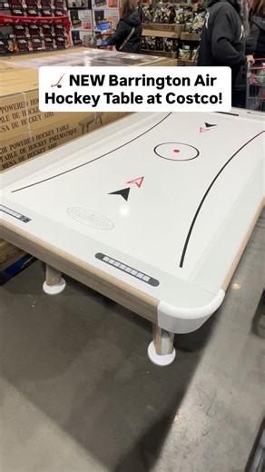 NEW Barrington Air Hockey Table at Costco! 🏒 This looks super fun for the whole family! #airhockey #costcofindsca #barrington | costcofindsca