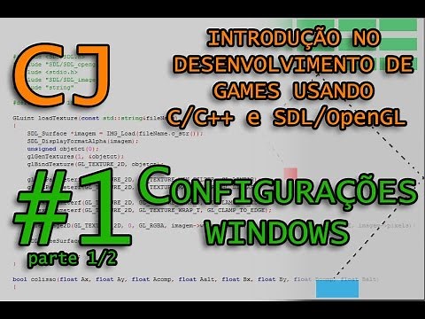 Criar jogo em C/C++ (SDL e OpenGL) - #1 Configurações do SDL no windows (Parte 1/2)