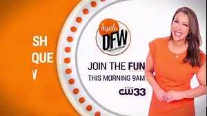 Check out Inside DFW with Jenny Anchondo TODAY at 9a on CW33!! | CW33 TV | Facebook