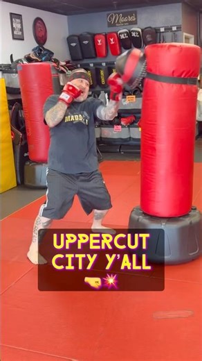 Tyson Style Uppercut Combo🤜💥 #fitnessover40 #boxing