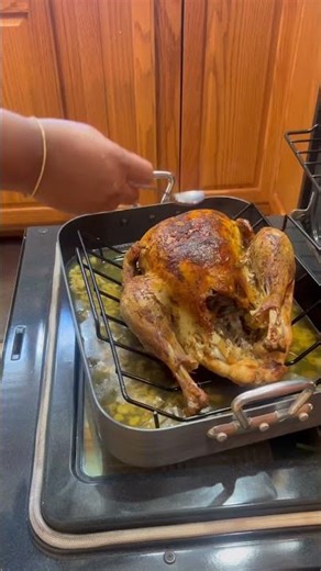 Thanksgiving Turkey in the Oven — Golden & Juicy! November 28, 2025