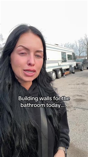 1987 RV Renovation: Building Bathroom Walls