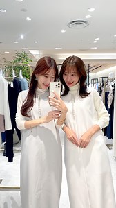 miki：）最速で可愛くなれるモテコーデ💄 | ミキワンピ予約開始しました👗🤍 ⁡ わたしが生地とカラーを選ばせていただいた、 あの大人気ワンピースが今日から予約スタート☺️ ⁡ TMサイズ初お披露目ですッ ⁡ 朝ライブで起ききれていなくて いつもより声低いのですがお許しを🥹🫶🏻（笑） ⁡ @miki_la_bon... | Instagram