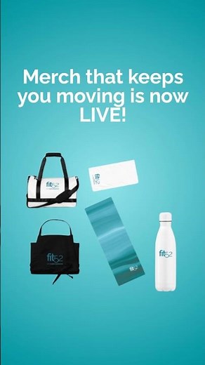 fit52 merch is now available! #fit52 #merchdrop