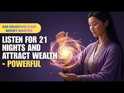 520 Grabovoi Code for Unexpected Money ✨ Reiki Abundance While You Sleep