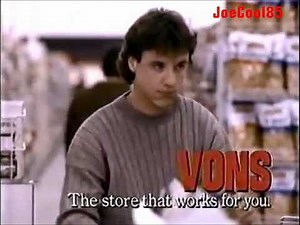 VONS Supermarkets (1990): Super Service Checkstand Commercial