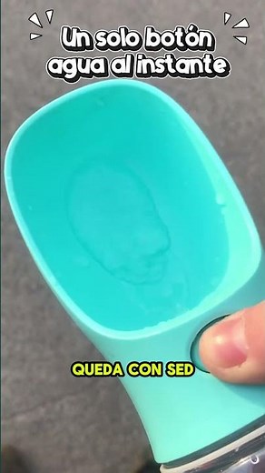 La botella portátil que tu mascota necesita 💧🐾 | Bebedero Botella Agua Para Perros Y Gatos Mascotas