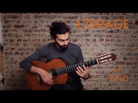 The thunderstorm: the guitar tutorial