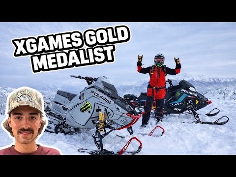 Beginner Learns To Snowmobile (Brett Turcotte)