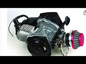 Pocket bike engine unboxing 47cc 2 stroke