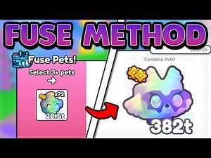 I FOUND The BEST KAWAII FUSE METHOD And ITS BROKEN In PET SIMULATOR 99! BEST PETS! And MUCH MORE!