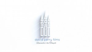 David Perry Films All White Logo