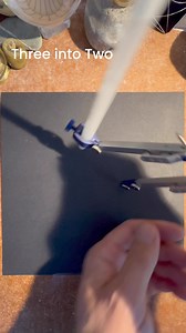 Watch How to draw Three into Two Circles. fastTwo large circles enclosing three smaller circles #sacredgeometryartist #art #geometry #drawing #geometricalshapes #mathematics #natureofflowers #geometricart | Natureofflowers