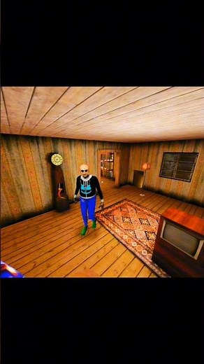 NEW CHALLENGE! 👵👴Granny & Grandpa vs Me! #Shorts #Granny#viral #gaming #horror #trending granny game