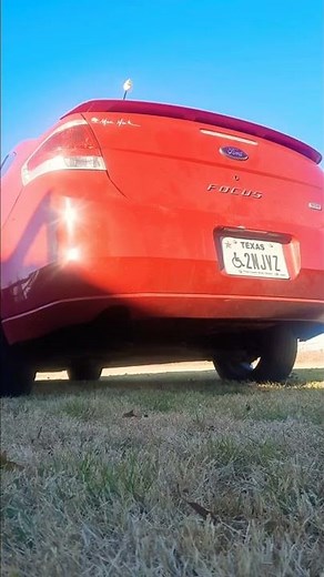 2008 Ford Focus muffler delete