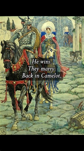 Enid and Geraint by Rowland Wheelwright #art #history