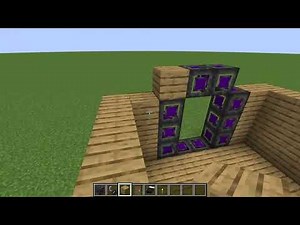 how to make a small house outside but inside it`s big (immersive portals mod used)
