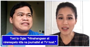 Ogie Diaz, pinasalamatan ni Toni dahil sa naging pahayag niya sa BBM interview