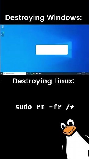 Destroying Windows vs Destroying Linux 💀